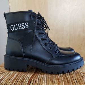 Guess Logo Boots Size 8 NEW!
